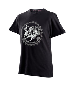 Black 'Vintage Map' J.A.P T-shirt